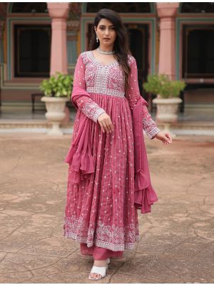 Shop Pink Women's Pakistani Suits Online | Fabanza UK