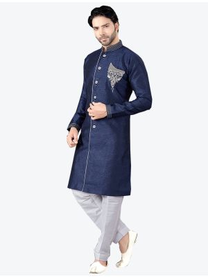 /kesari-exports/202009/navy-blue-jacquard-men-kurta-with-pajama-fabme20068.jpg