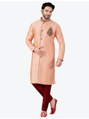 /kesari-exports/202009/peach-jacquard-men-kurta-with-pajama-fabme20059.jpg
