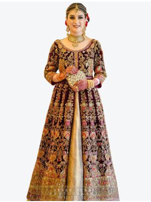 /kesari-exports/202012/maroon-velvet-bridal-gown---fabgo20046.jpg