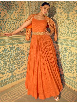 strapless open back dress Strapless Orange Traditional Ethiopian Dress: Habesha Dress with Conte –  TheEthiopianStore main image 0