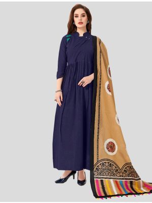 /pr-fashion/202009/navy-blue-cotton-slub-gown-with-dupatta-fabgo20006.jpg