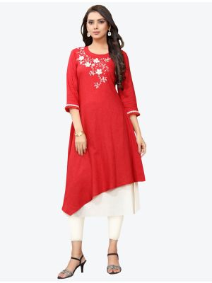 /pr-fashion/202011/red-linen-long-kurti-fabku20120.jpg