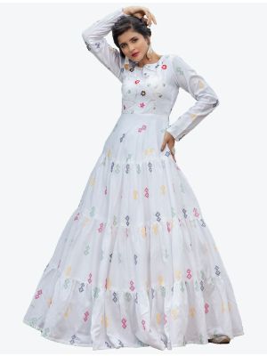 white cotton designer gown   fabgo20066