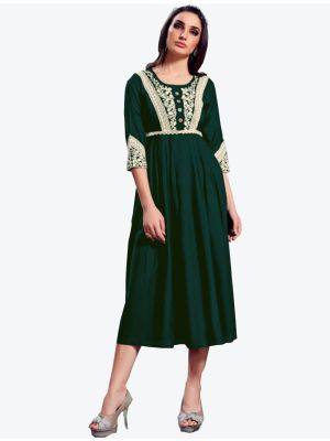 /theethnicworld/202102/bottle-green-pure-rayon-designer-kurti-fabku20273.jpg