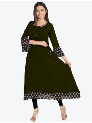 /theethnicworld/202102/dark-green-rayon-long-kurti-fabku20255.jpg