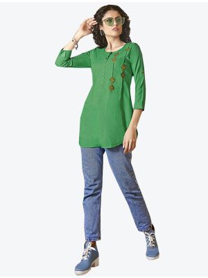 /theethnicworld/202102/green-flex-rayon-short-kurti-fabku20283.jpg