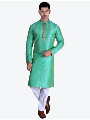 /theethnicworld/202102/green-pure-art-silk-kurta-with-pajama-fabme20082.jpg