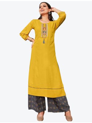 /theethnicworld/202102/mustard-fine-rayon-kurti-with-plazzo-bottom-fabku20226.jpg