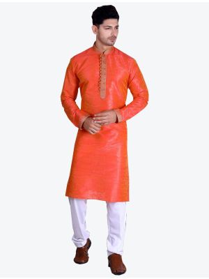 /theethnicworld/202102/orange-pure-art-silk-kurta-with-pajama-fabme20078.jpg