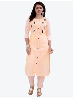 /theethnicworld/202102/peach-cotton-kurti-with-pant-fabku20221.jpg
