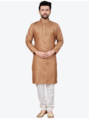 /theethnicworld/202103/brown-khadi-cotton-kurta-with-pajama-fabme20093.jpg