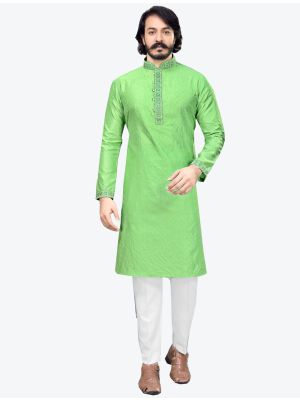 /theethnicworld/202103/light-green-jacquard-silk-kurta-with-pajama-fabme20102.jpg