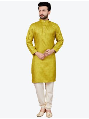 /theethnicworld/202103/mehendi-green-khadi-cotton-kurta-with-pajama-fabme20090.jpg