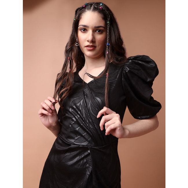 cotton on black bodycon dress eleven44 Women's Organic Cotton Bodycon Dress in Black S