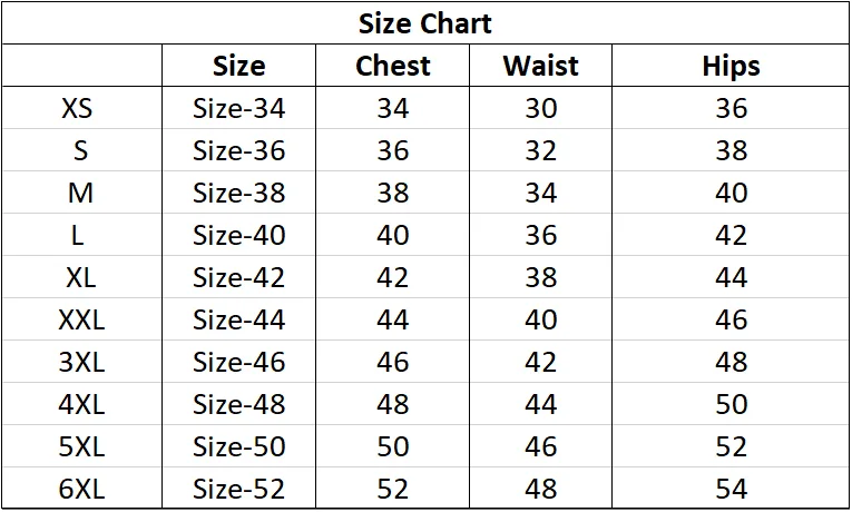 size chart flared dress