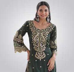 Pakistani salwar kameez online UK — embroidered and printed ethnic suits